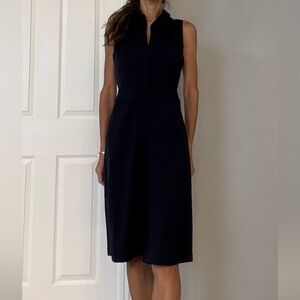 Asilio Classic Navy Midi Jumpsuit